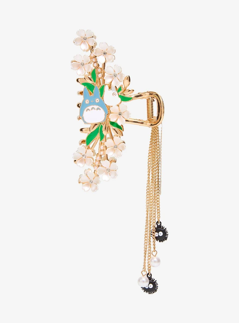 Studio Ghibli® My Neighbor Totoro Floral Claw Clip with Charms - BoxLunch Exclusive