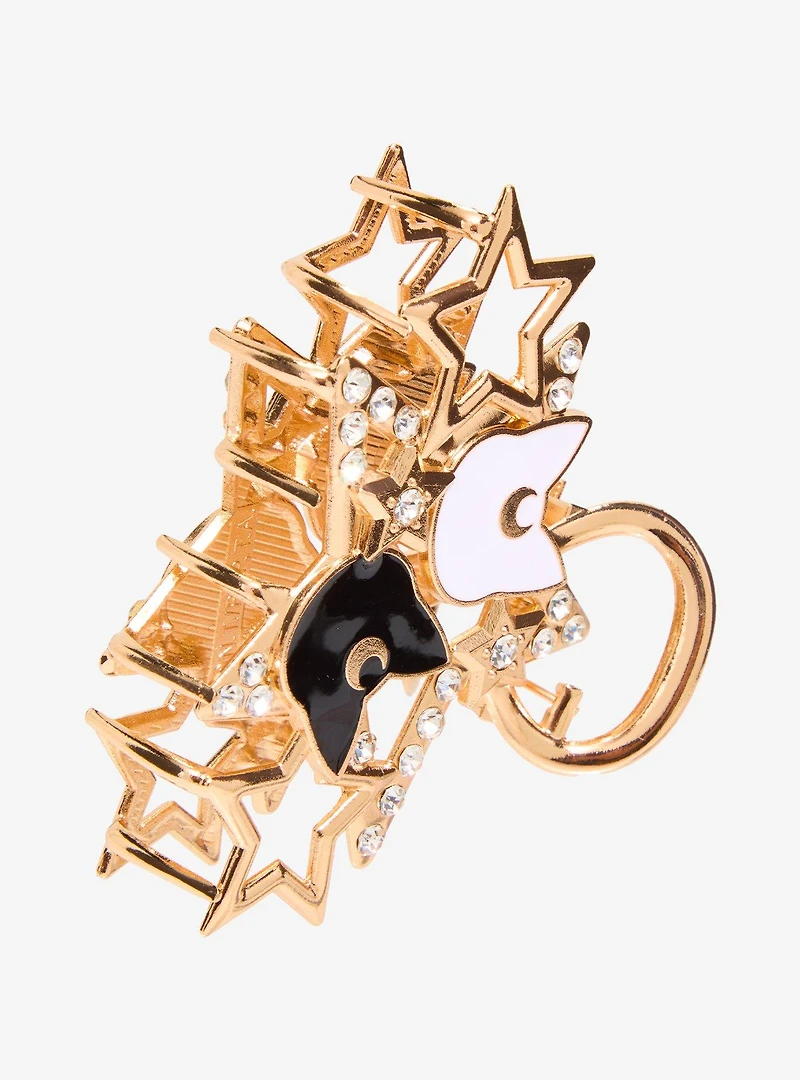 Sailor Moon Luna & Artemis Stars Claw Clip - BoxLunch Exclusive