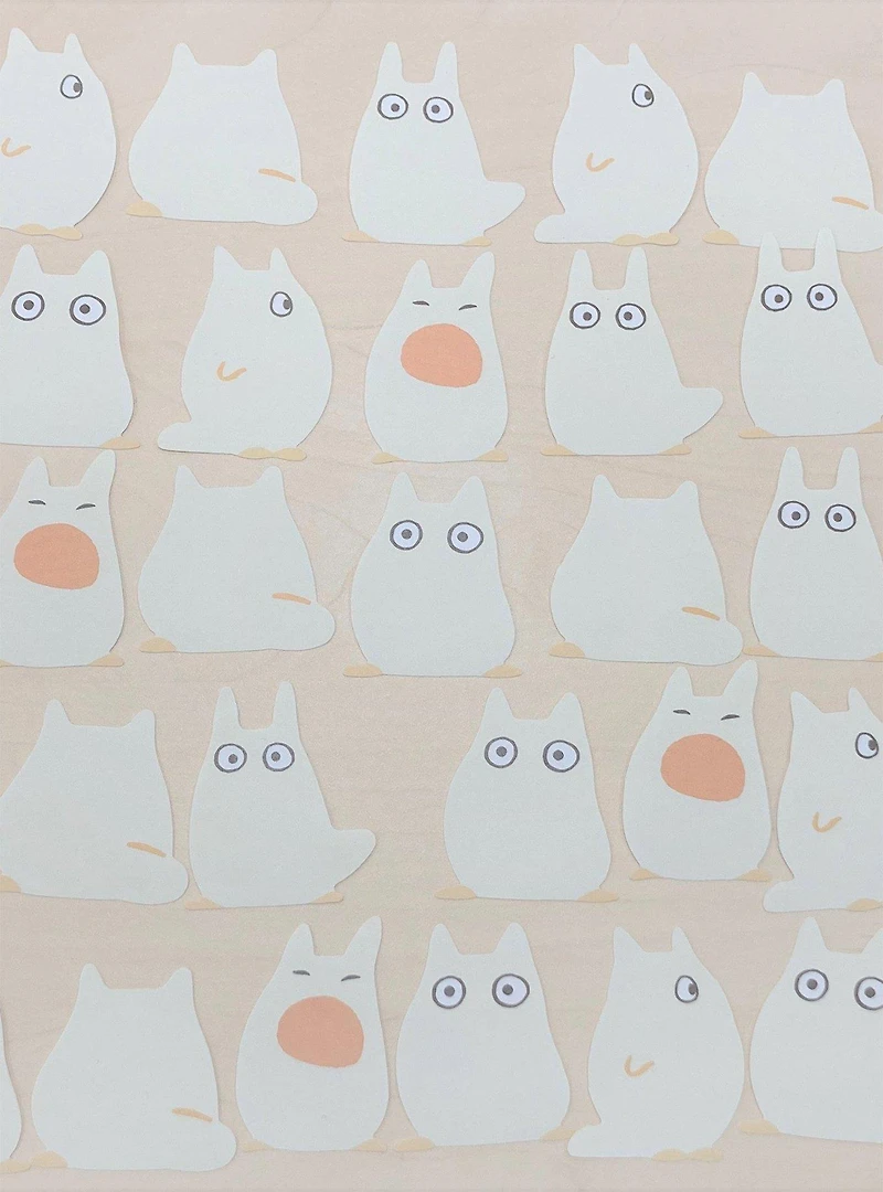 Studio Ghibli® My Neighbor Totoro Chibi Totoro Sticker Set