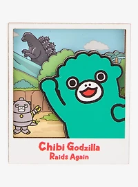 Whatever! Makes You Happy Godzilla Chibi Godzilla Raids Again Layered Magnet
