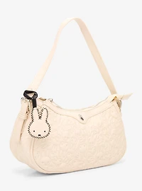 Miffy Allover Embroidered White Shoulder Bag - BoxLunch Exclusive
