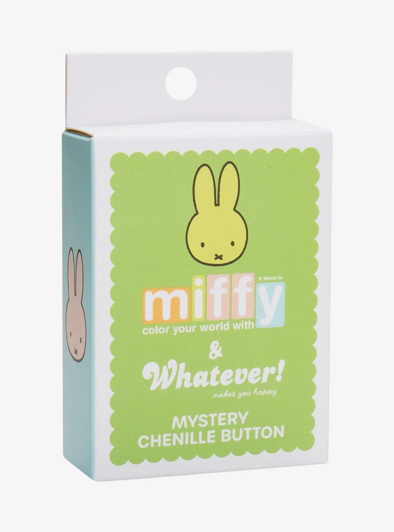 Miffy x Whatever! Makes You Happy Blind Box Chenille Button Pin