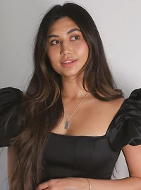 Disney x RockLove Moana Tablet Sterling Silver Necklace