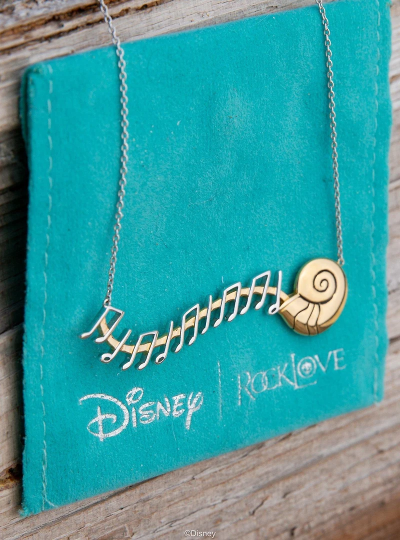 Disney x RockLove The Little Mermaid Aria Necklace