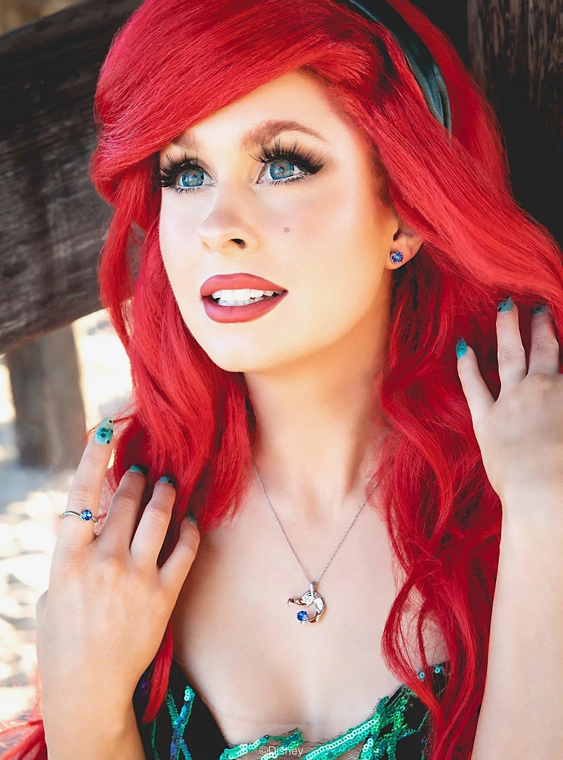 Disney x RockLove The Little Mermaid Tail Fin Pendant