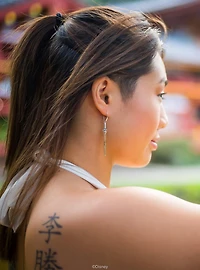 Disney x RockLove Mulan Sword Earrings