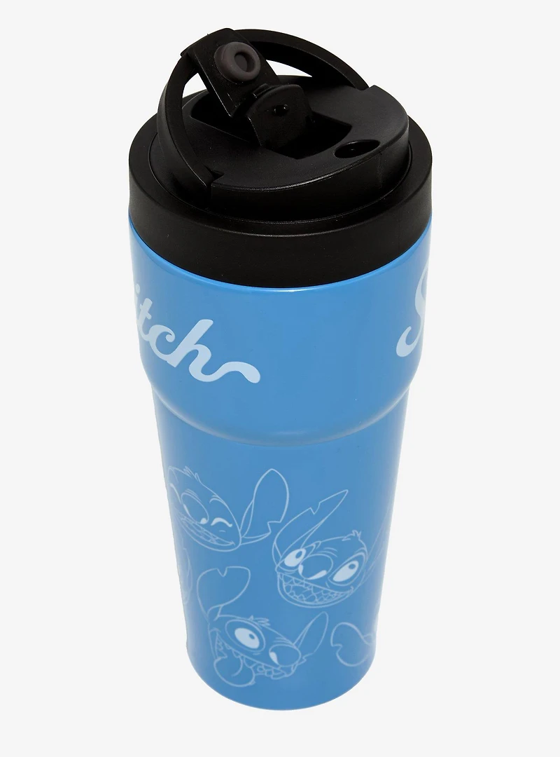 Disney Lilo & Stitch Tonal Stitch Travel Mug