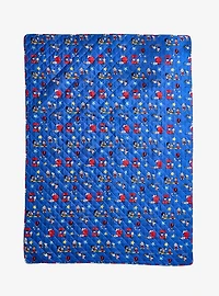 Peanuts Retro Reversible Quilted Blanket — BoxLunch Exclusive