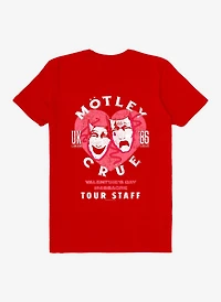 Motley Crue Valentine's Day Massacre Tour Staff T-Shirt