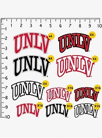 University of Nevada Las Vegas Miscellaneous 100ct Sticker Pack