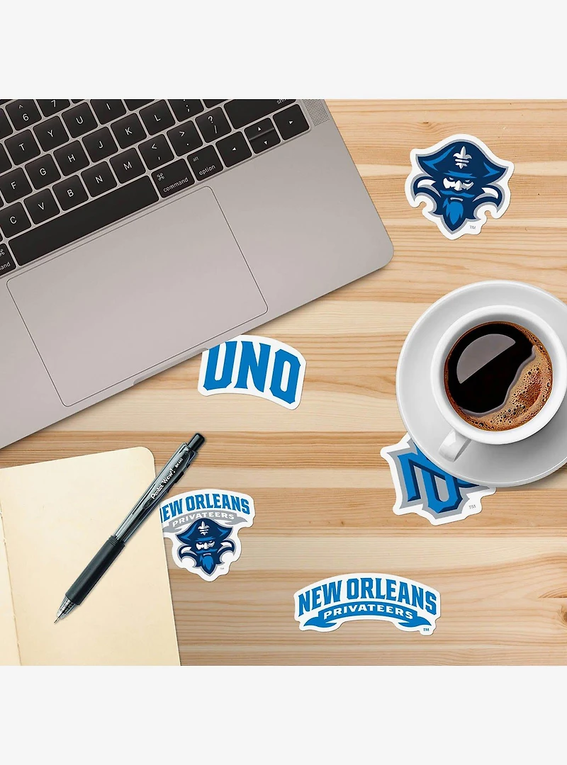 University of New Orleans Miscellaneous 100ct Sticker Pack