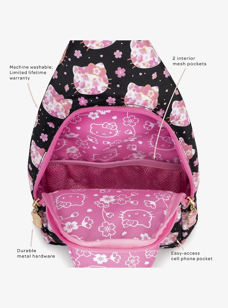 JuJuBe x Hello Kitty Cherry Blossoms Crossbody Sling