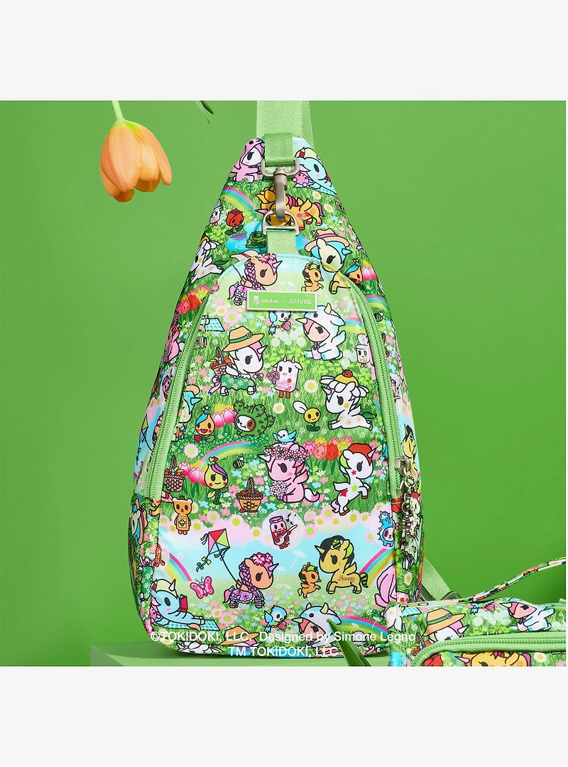 JuJuBe x Tokidoki Meadow Blooms Crossbody Sling