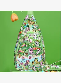 JuJuBe x Tokidoki Meadow Blooms Crossbody Sling