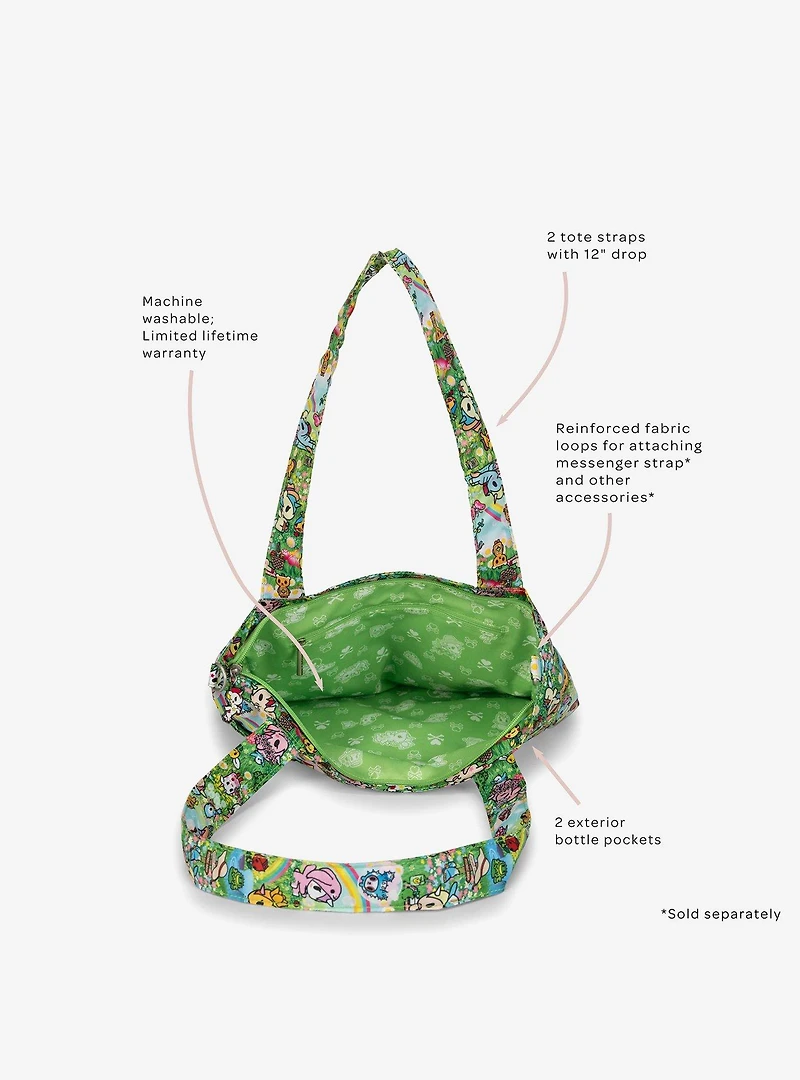 JuJuBe x Tokidoki Meadow Blooms Be Light Tote Bag