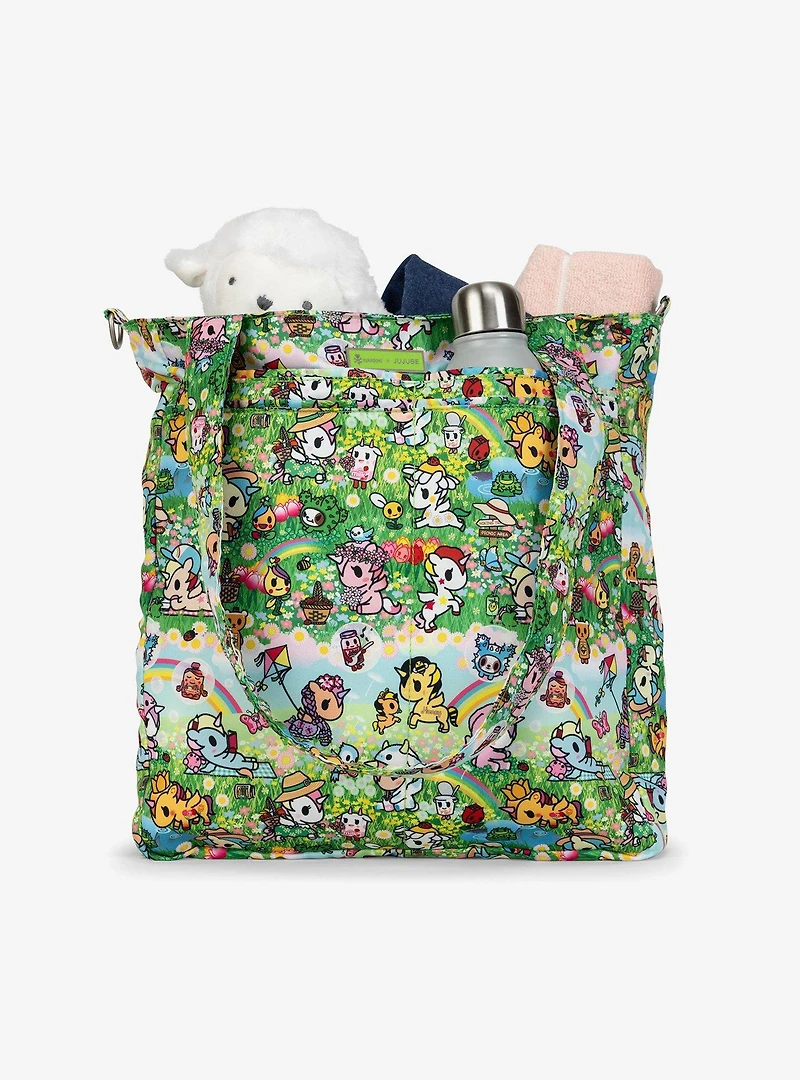 JuJuBe x Tokidoki Meadow Blooms Be Light Tote Bag