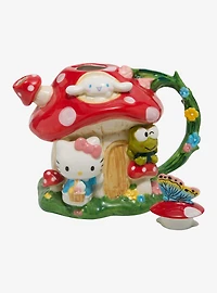 Sanrio Hello Kitty and Friends Mushroom House Figural Teapot