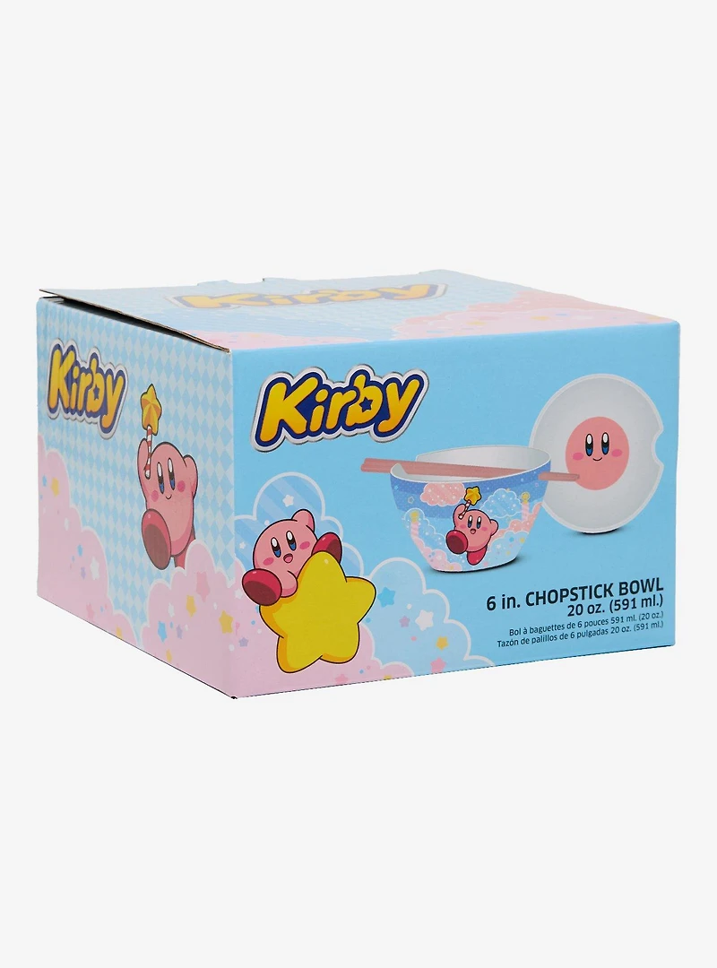 Nintendo Kirby Dreamland Ramen Bowl with Chopsticks