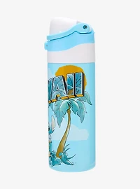 Disney Lilo & Stitch Postcard Flip Lid Water Bottle
