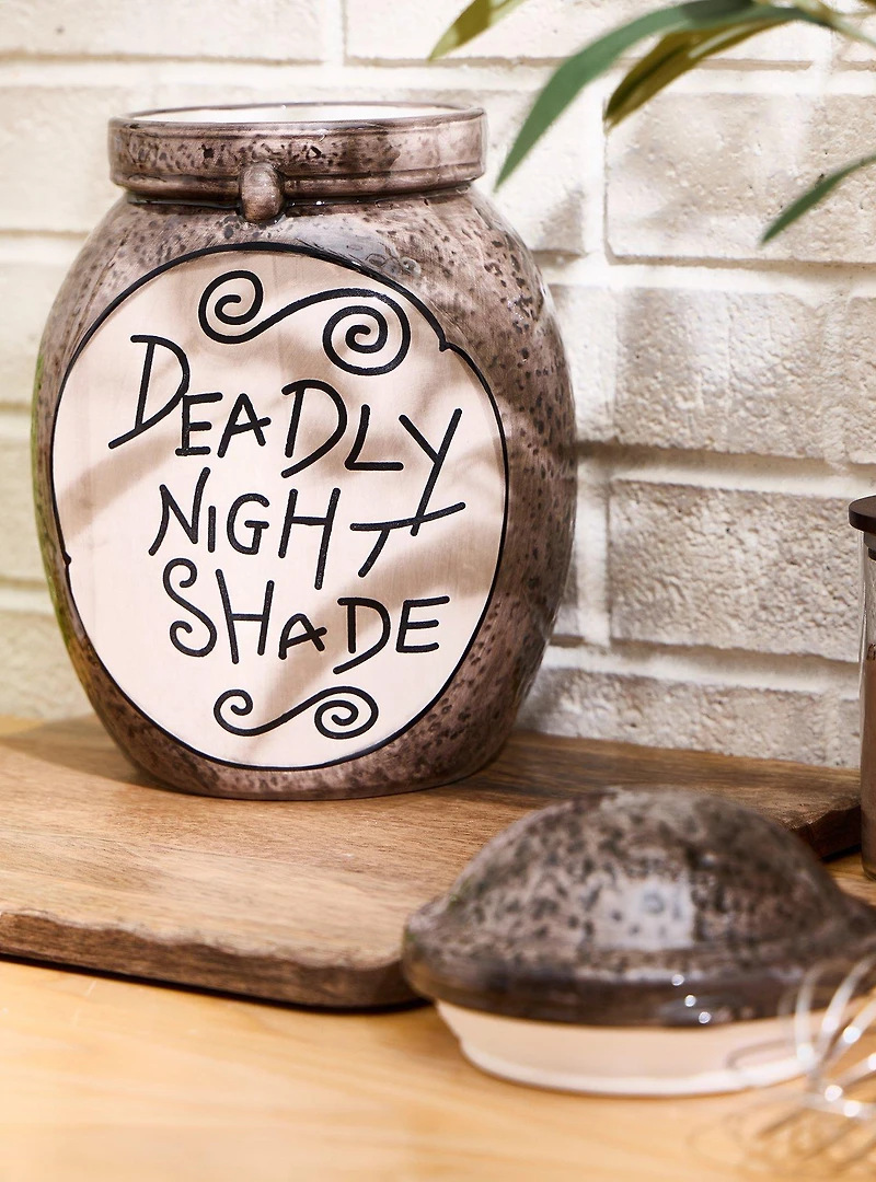 Disney The Nightmare Before Christmas Deadly Nightshade Cookie Jar