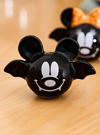 Disney Mickey & Minnie Bats Figural Salt & Pepper Shakers