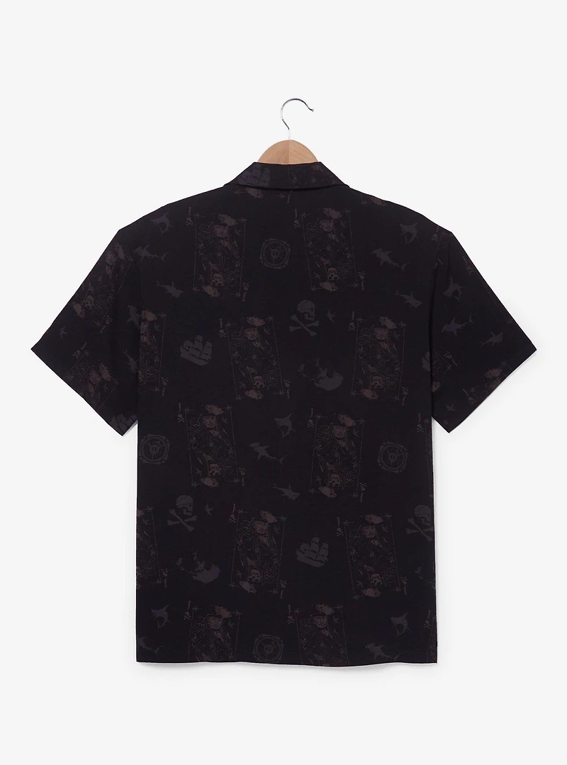 Disney Pirates of the Caribbean Icons Woven Button-Up — BoxLunch Exclusive