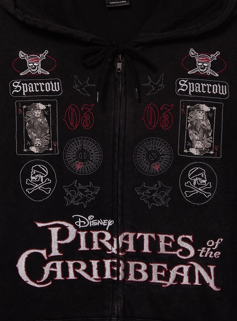 Disney Pirates of the Caribbean Zippered Hoodie - BoxLunch Exclusive