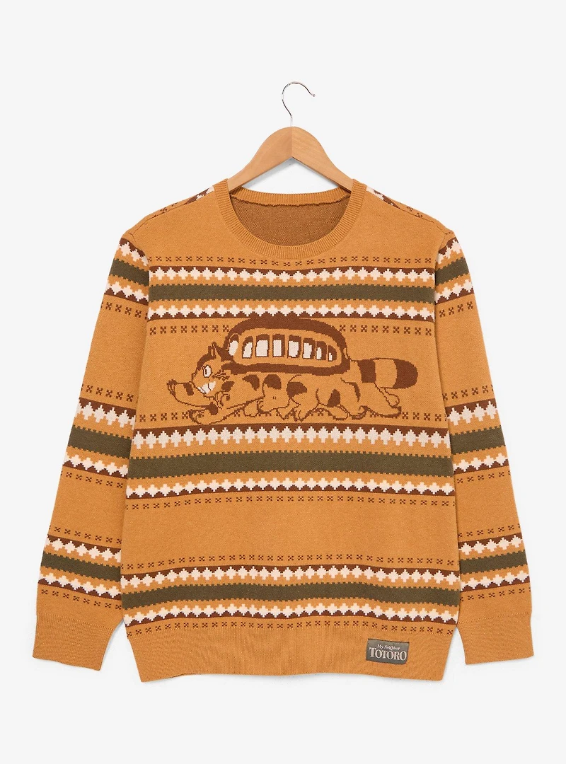 Studio Ghibli® My Neighbor Totoro Catbus Striped Sweater - BoxLunch Exclusive