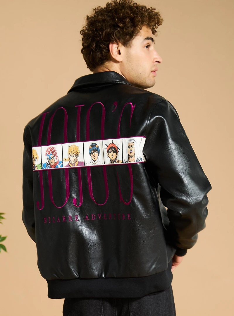 JoJo's Bizarre Adventure: Golden Wind Faux Leather Jacket - BoxLunch Exclusive