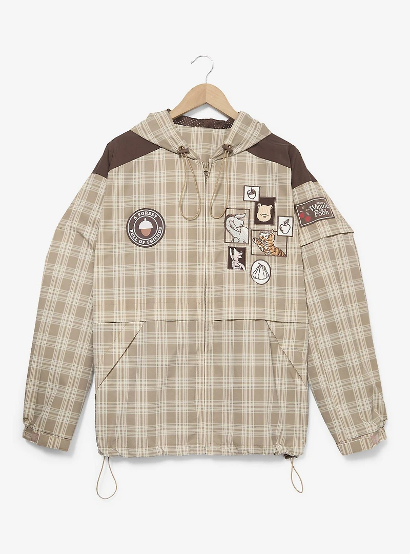 Disney Winnie the Pooh Hundred Acre Wood Plaid Windbreaker - BoxLunch Exclusive