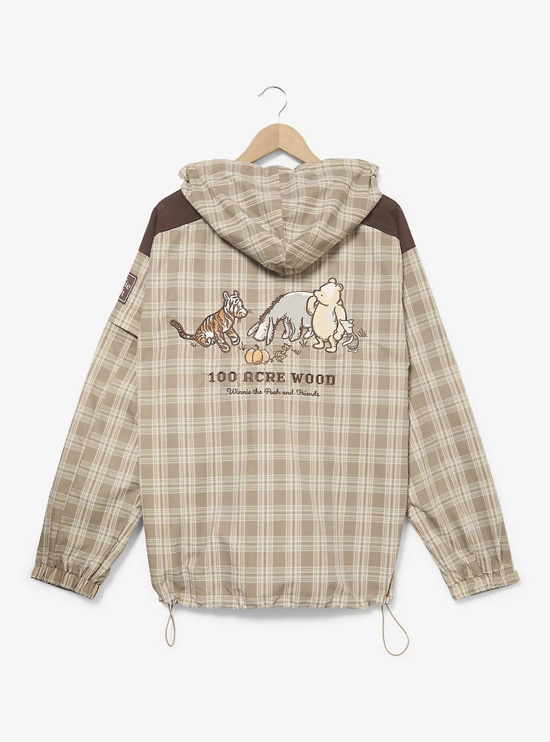 Disney Winnie the Pooh Hundred Acre Wood Plaid Windbreaker - BoxLunch Exclusive
