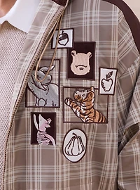 Disney Winnie the Pooh Hundred Acre Wood Plaid Windbreaker - BoxLunch Exclusive