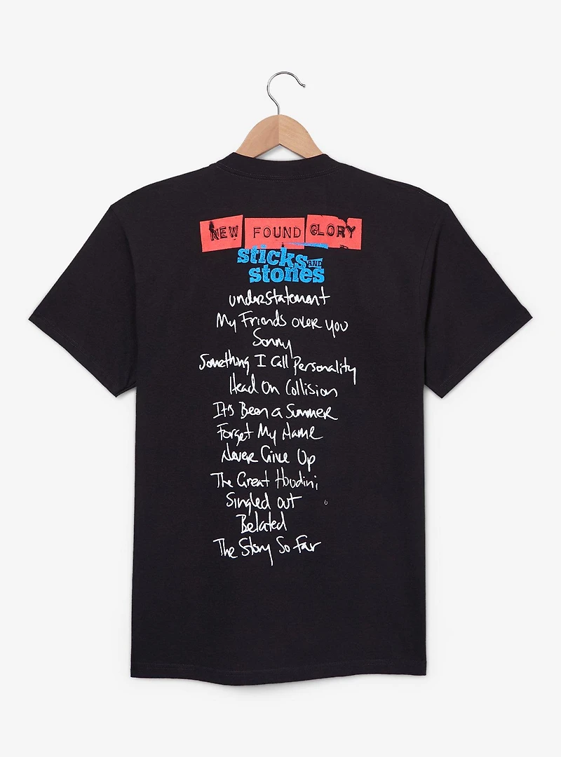 New Found Glory Sticks and Stones Album T-Shirt - BoxLunch Exclusive