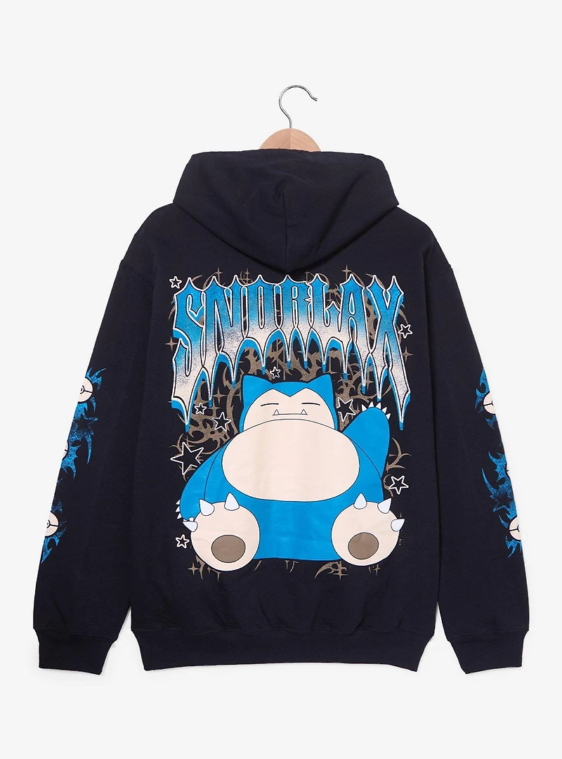 Pokémon Snorlax Metal Portrait Hoodie - BoxLunch Exclusive