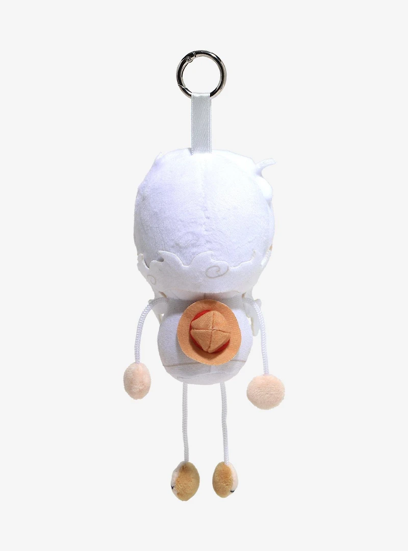 One Piece Monkey D. Luffy Gear 5 Plush Bag Clip