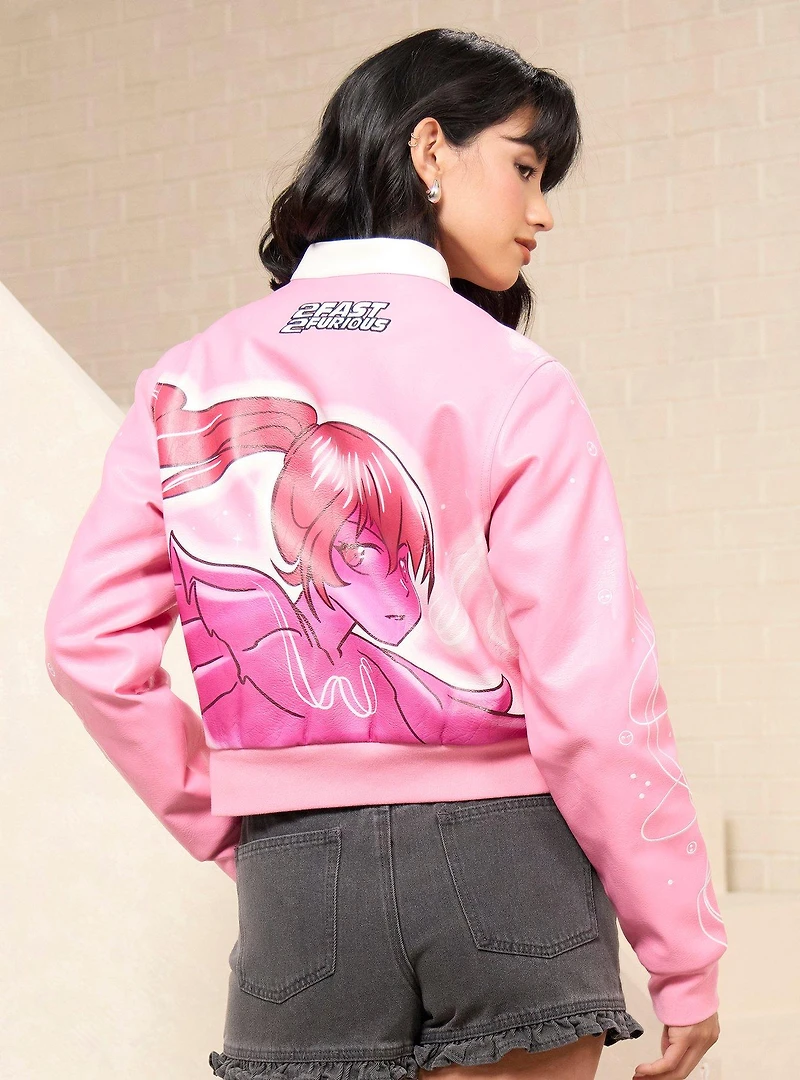 Fast & Furious Suki Women's Cropped Moto Jacket - BoxLunch Exclusive