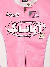 Fast & Furious Suki Women's Plus Cropped Moto Jacket - BoxLunch Exclusive