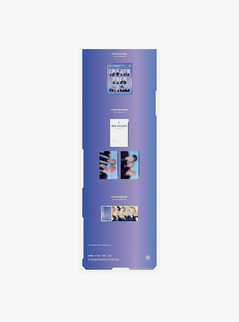 Monsta X MX Agent 2022 6th Official Fanclub Monbebe Fan-Concert Vinyl LP