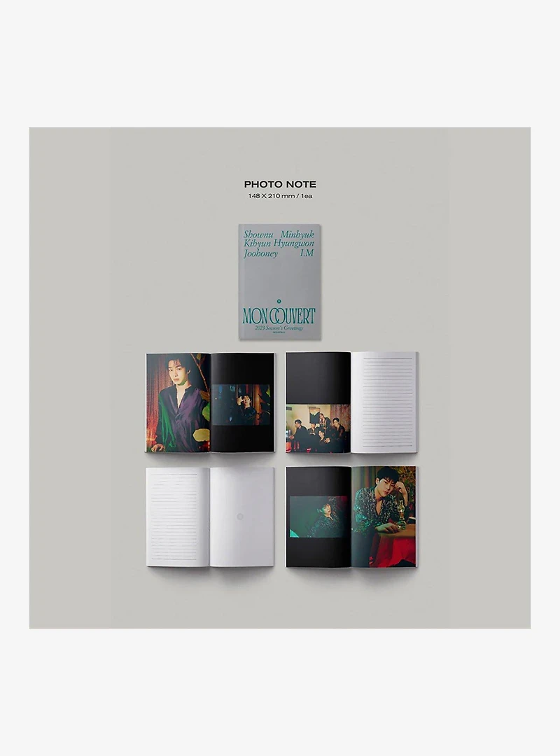 Monsta X 2023 Season's Greetings: Mon Couvert (Wall Calendar Ver.)