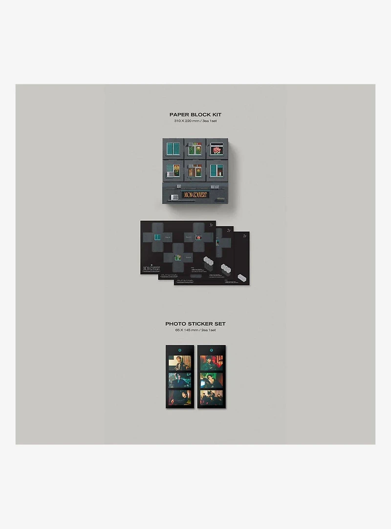 Monsta X 2023 Season's Greetings: Mon Couvert (Wall Calendar Ver.)