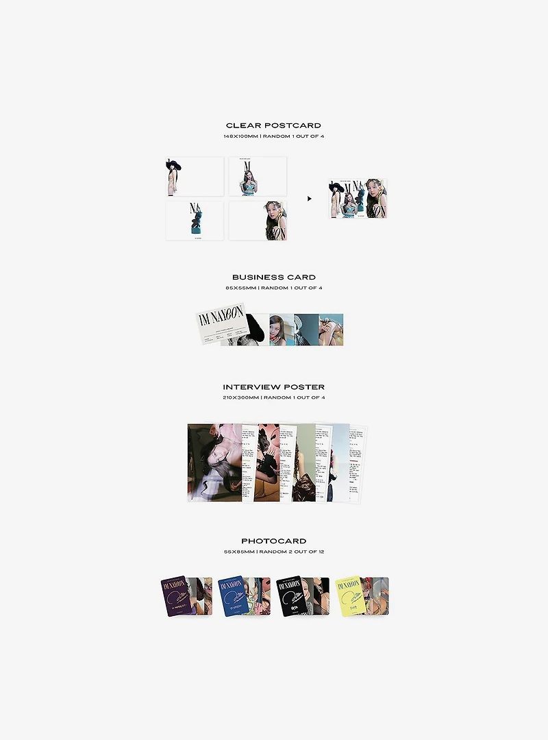 TWICE Nayeon I'm Nayeon Random Cover Vinyl LP