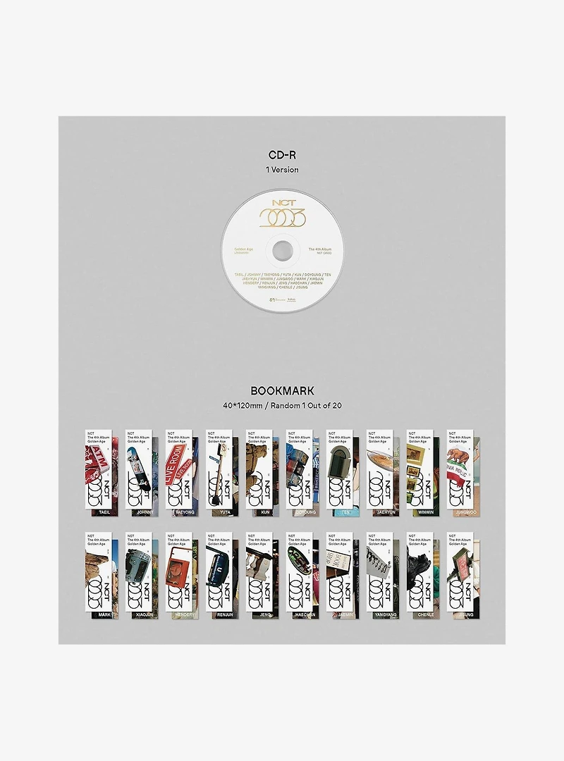 NCT Golden Age Archiving Version Vinyl LP