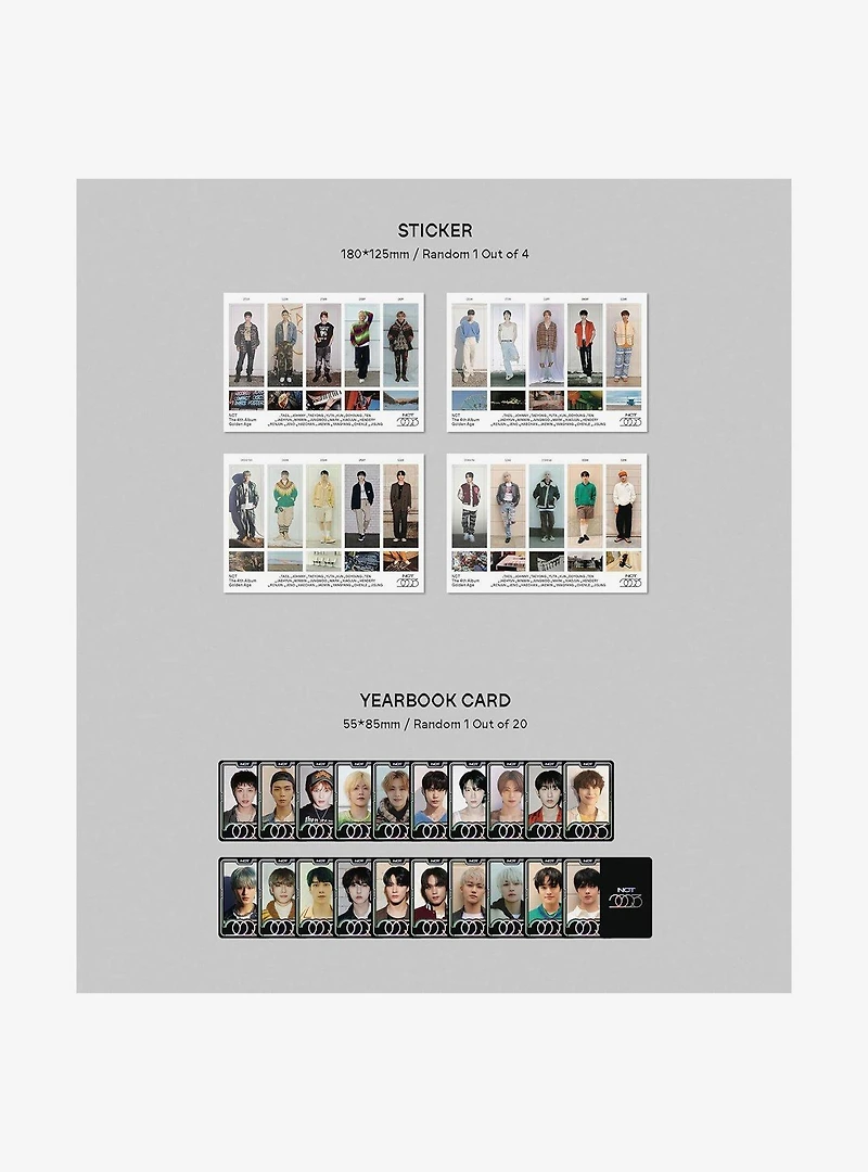 NCT Golden Age Archiving Version Vinyl LP