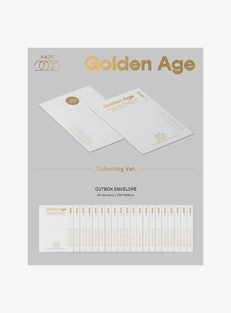 NCT Golden Age Collecting Version Golden Age Vinyl LP