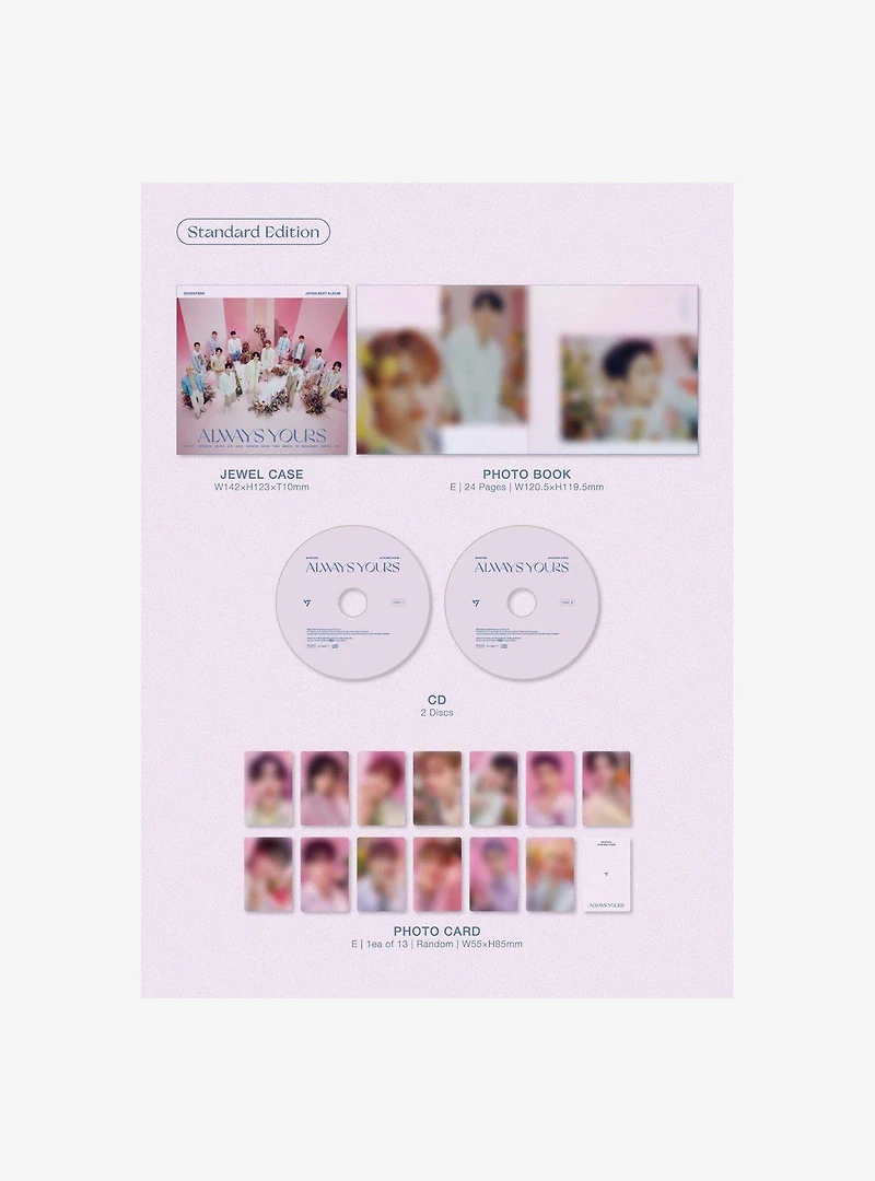 Seventeen Always Yours Japan Best Album Vinyl LP