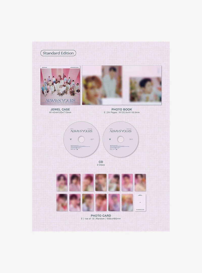 Seventeen Always Yours (Standard Edition) Vinyl LP