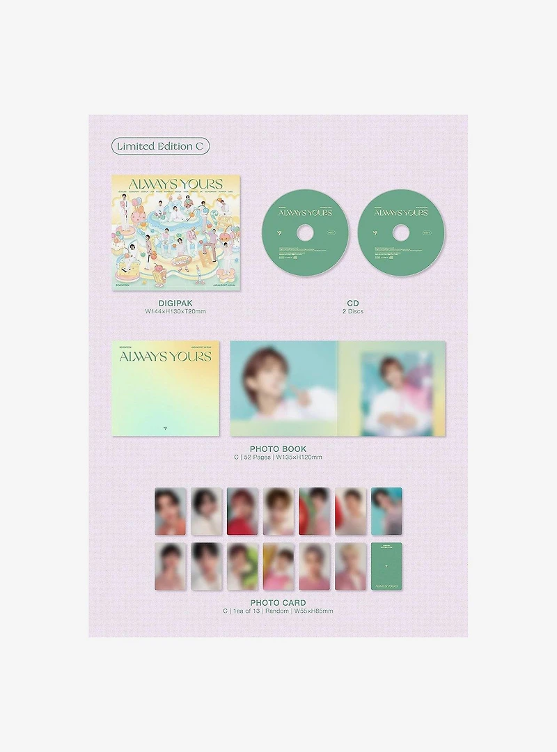 Seventeen Always Yours (Limited Edition C) Vinyl LP