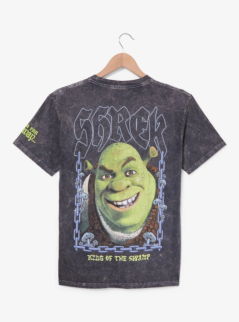 Shrek King of The Swamp Mineral Wash T-Shirt - BoxLunch Exclusive