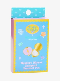 Whatever! Makes You Happy Polly Pocket Compact Mirror Blind Box Enamel Pin — BoxLunch Exclusive