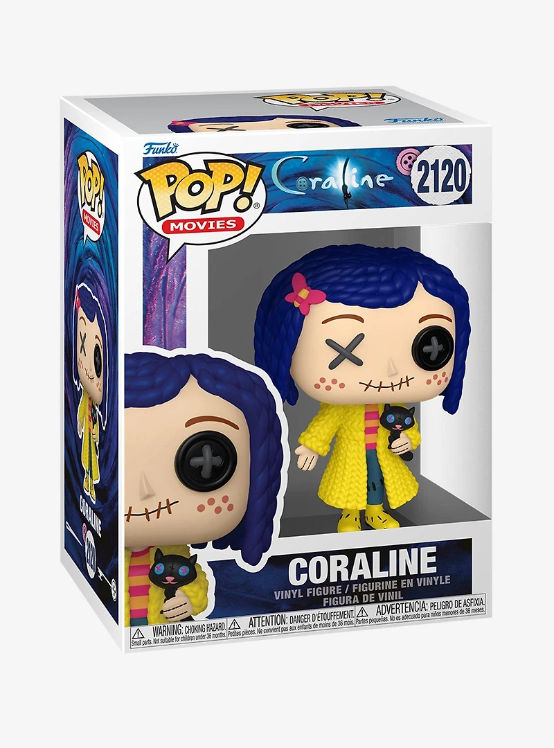 Funko Pop! Movies Coraline Patchwork Vinyl Figure